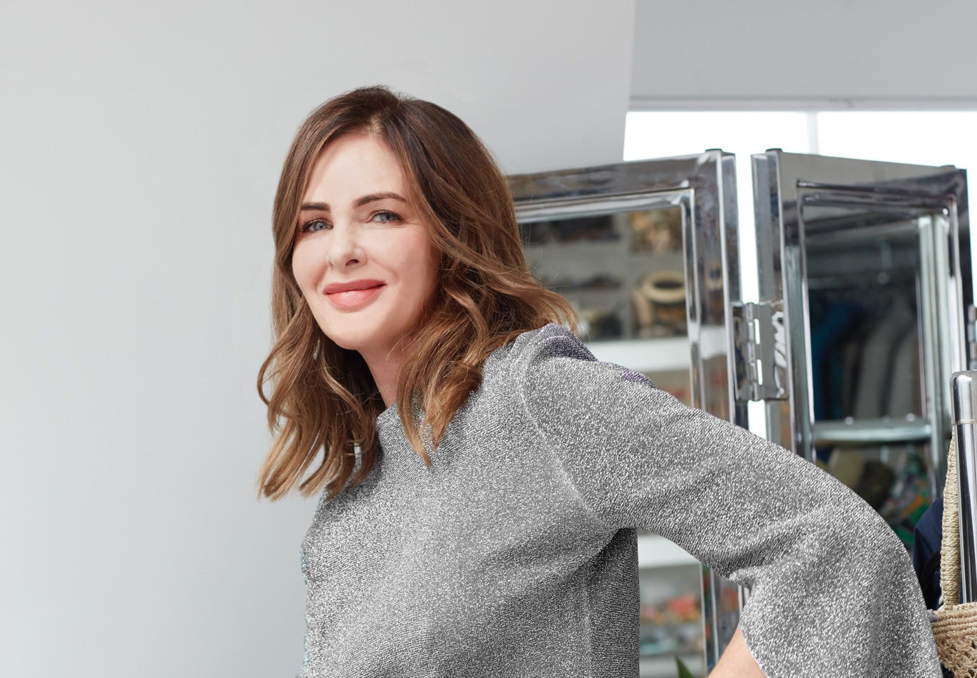 10 Questions Trinny Woodall on the Freedom of Turning 50 The Gloss