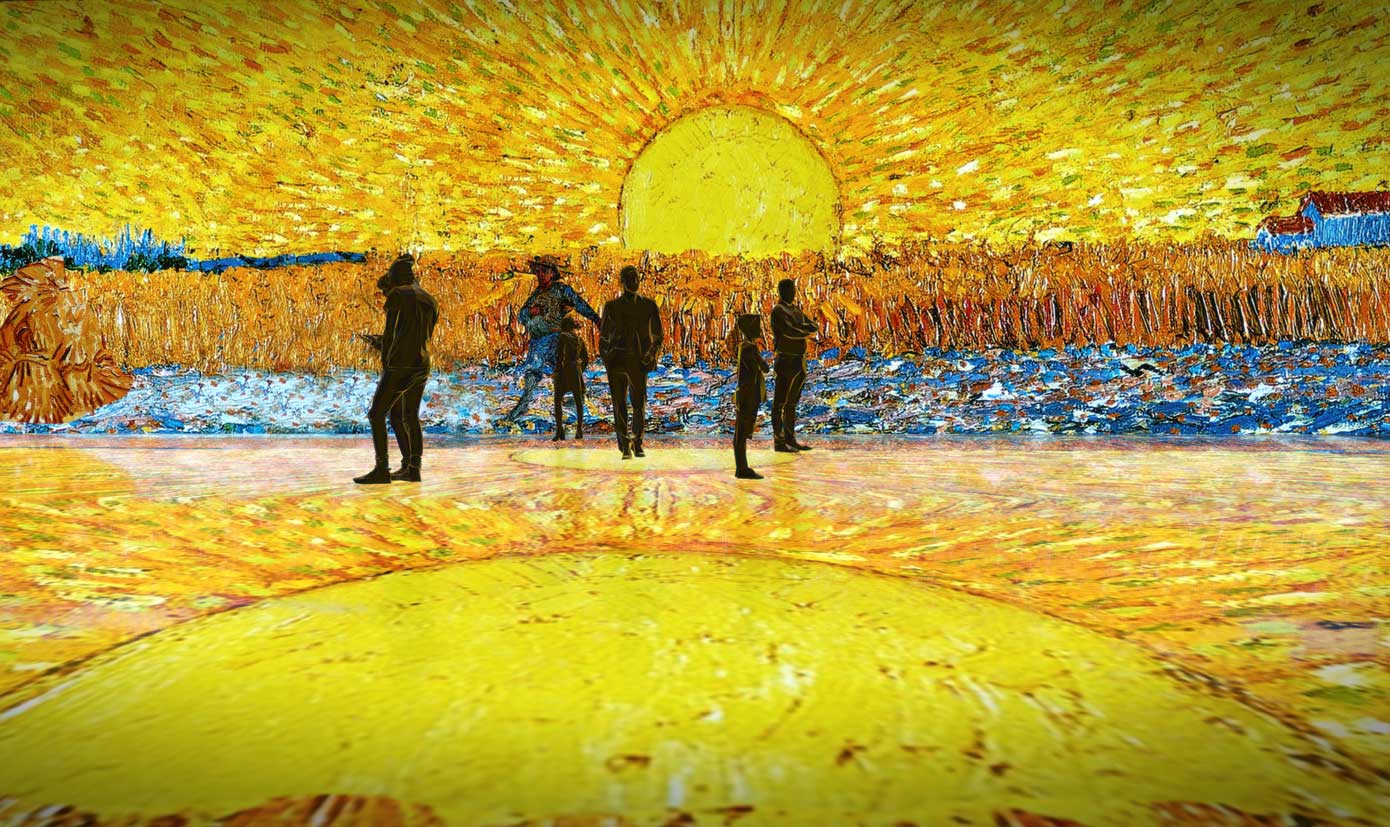 Brand New Imagery Shows What The Immersive Van Gogh Experience Is