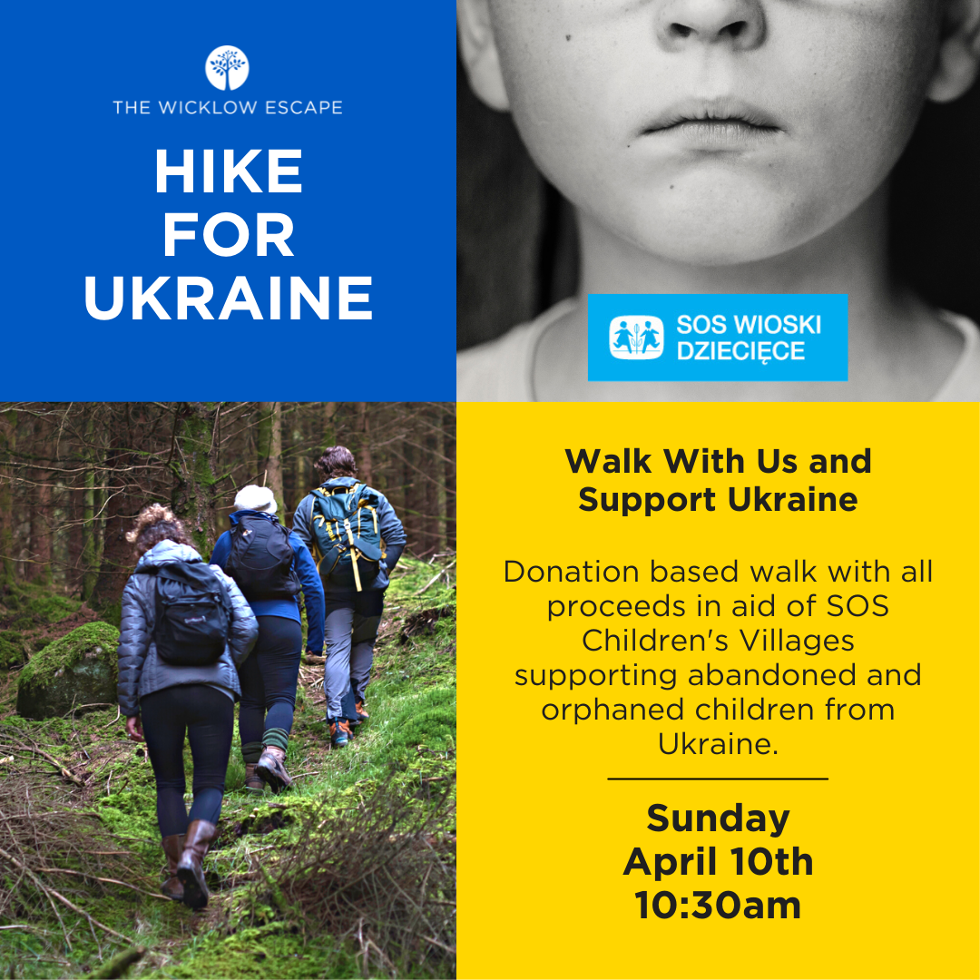 The Wicklow Escape Hike for Ukraine Poster