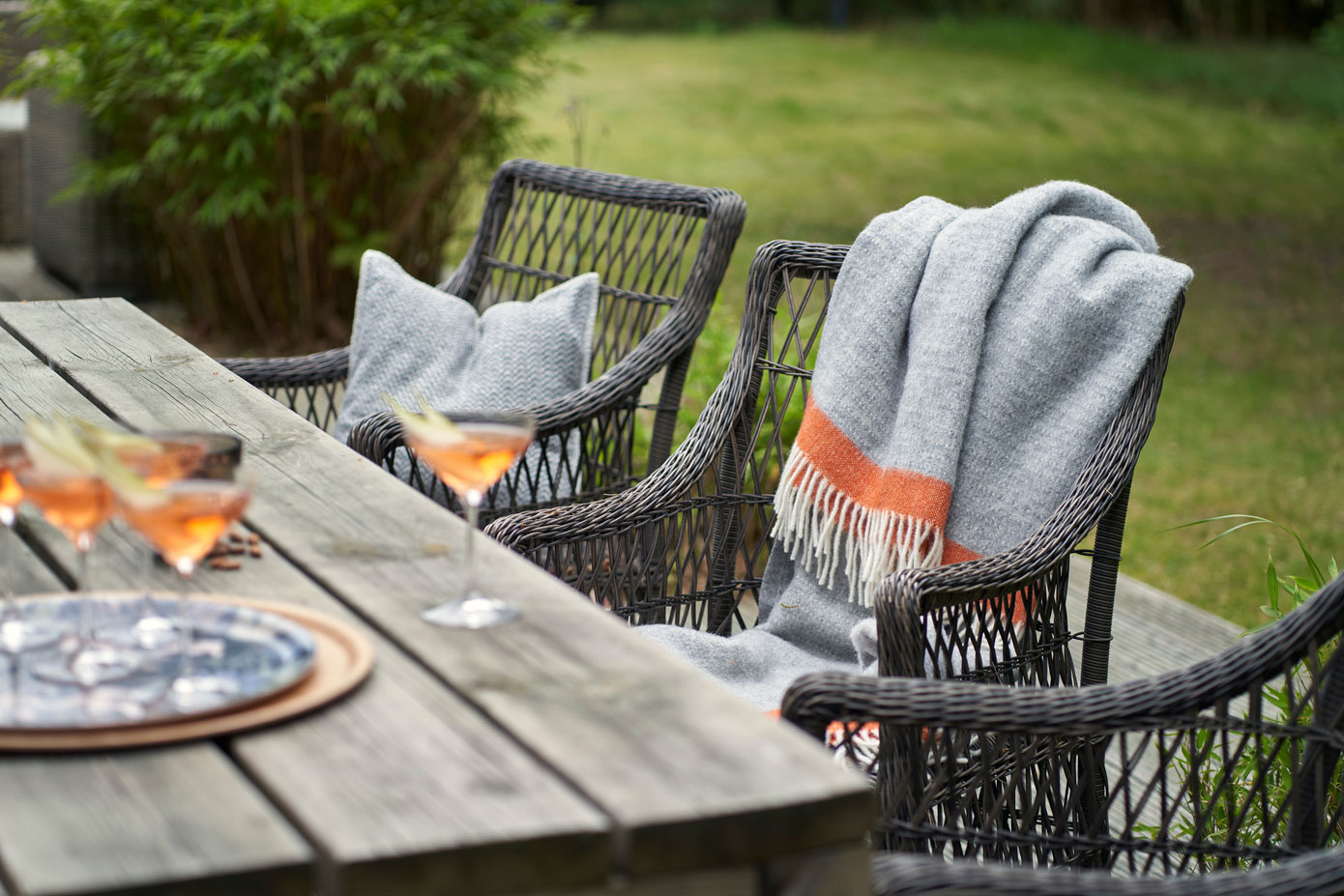 8 of the Best Outdoor Throws and Blankets for Garden Furniture