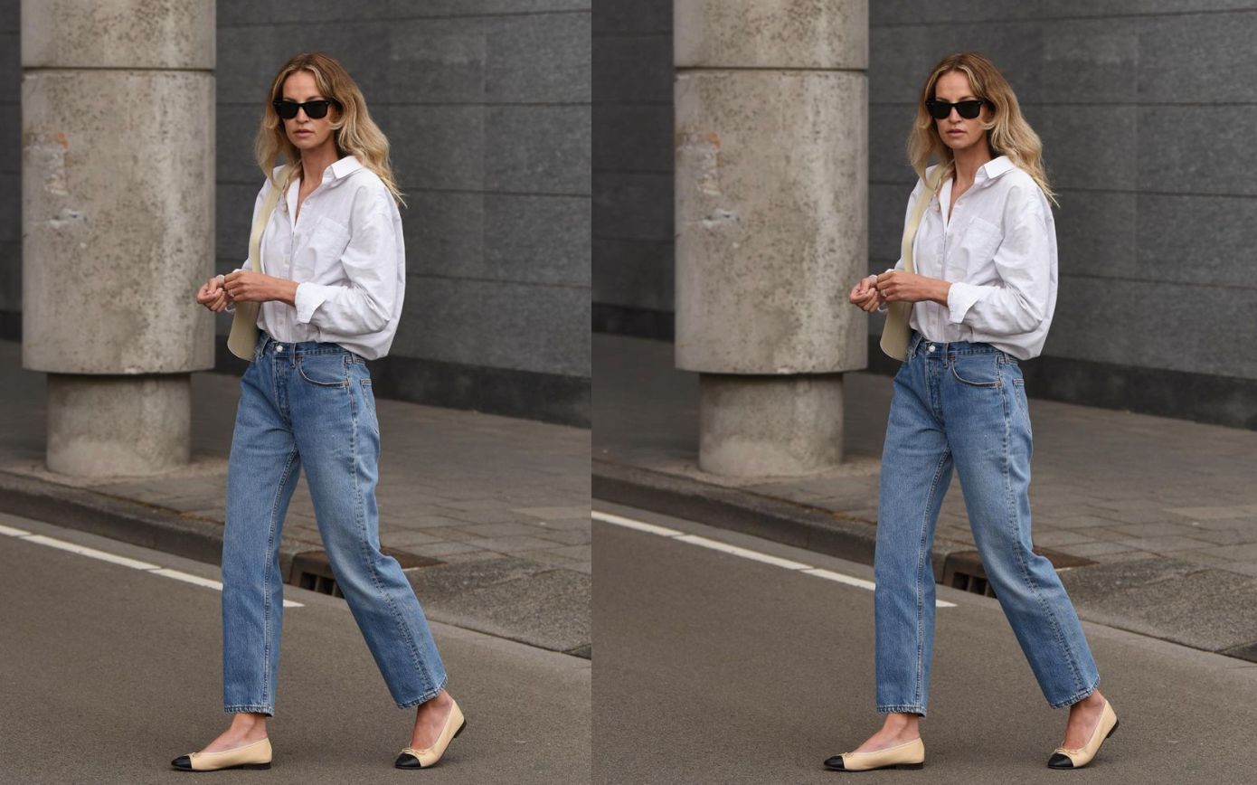 Straight Leg Jeans Outfit Ideas - Straight A Style