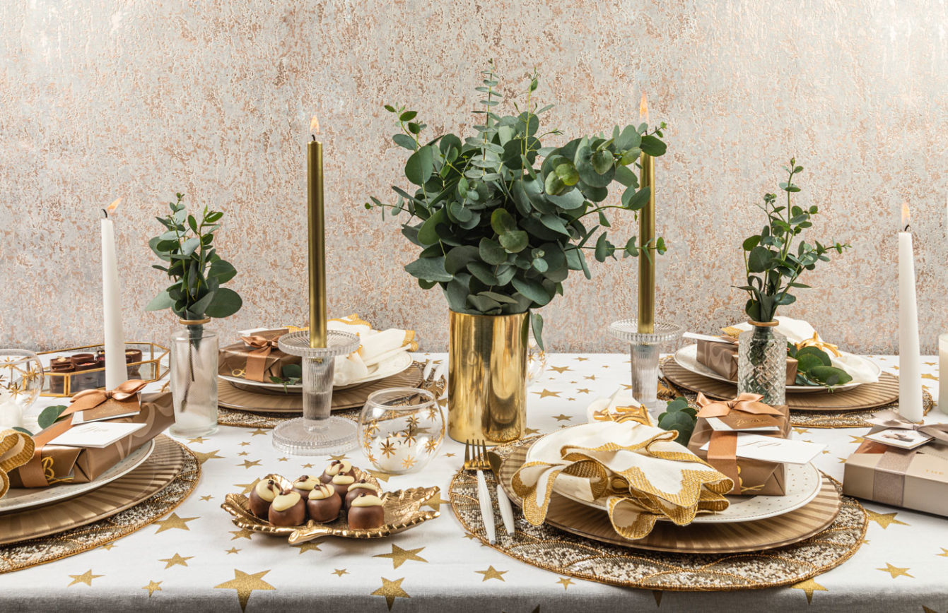 Christmas Table Inspiration? Go For Gold … - The Gloss Magazine