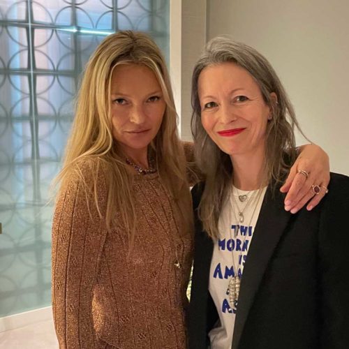 Kate Moss in Dublin launching Cosmoss at Brown Thomas