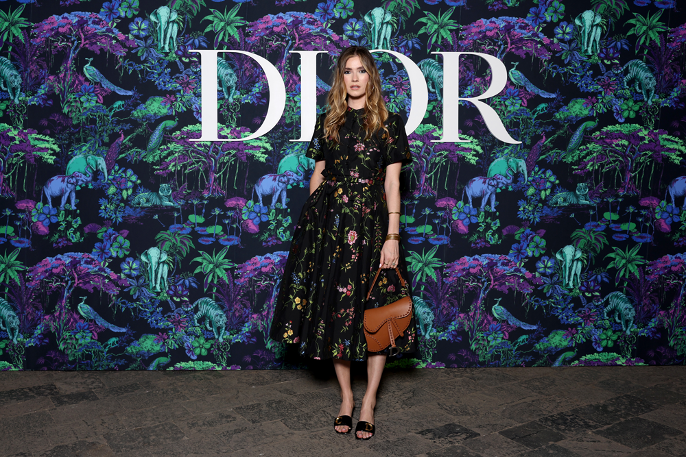 Street style, Zita d Hauteville arriving at Dior Spring Summer