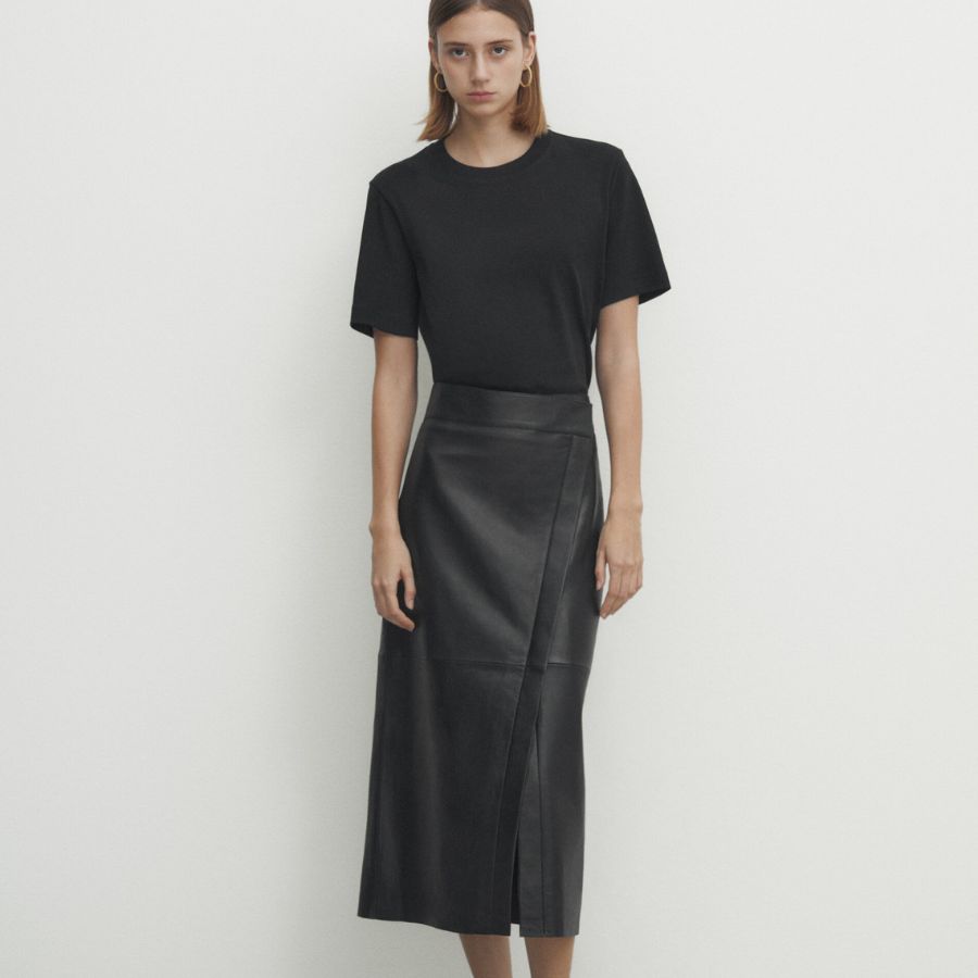Black Leather Skirts Are Trending: Shop These Styles, From €39