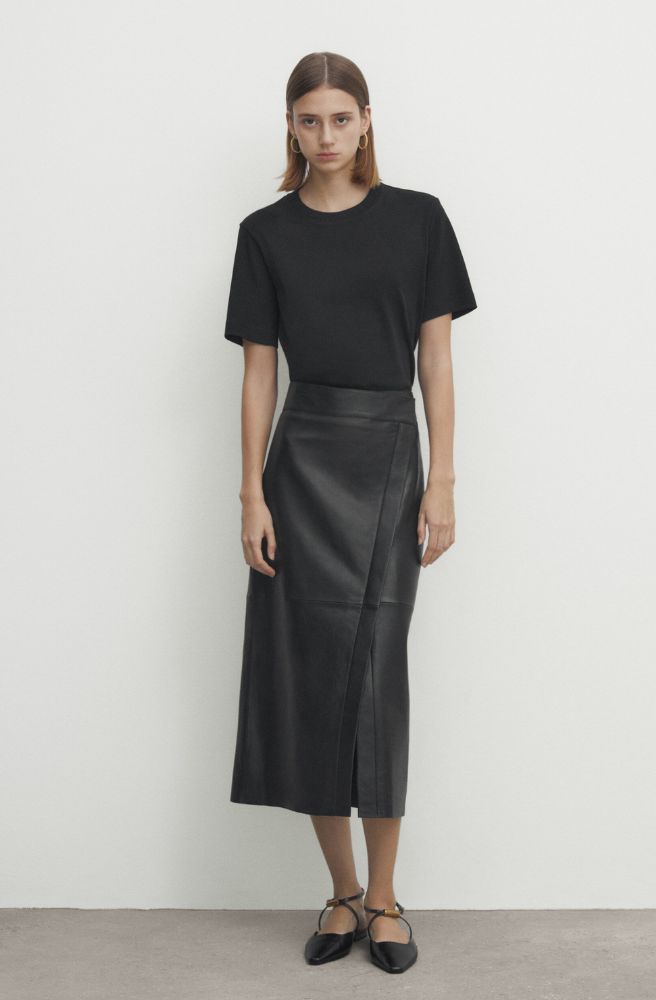 Leather Look Skirts, Faux Leather Skirts