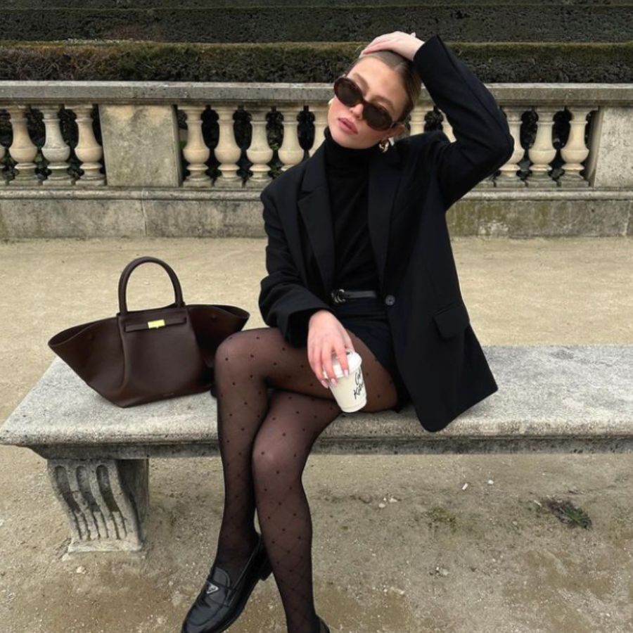 j'adore streetstyle  Sheer black tights, Fashion, Style