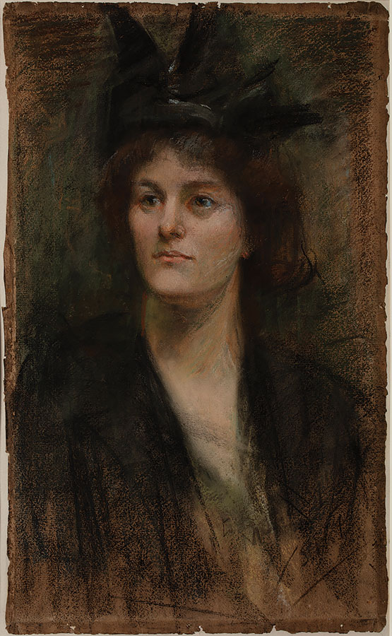 Gloss---Sarah-Purser,-Miss-Maud-Gonne,-1898,-Collection-&-Image-©-Hugh-Lane-Gallery.-Donated-by-the-Friends-of-the-National-Collections-of-Ireland,-1944.