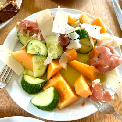 January Refresh: A Melon, Cucumber And Parmesan Salad