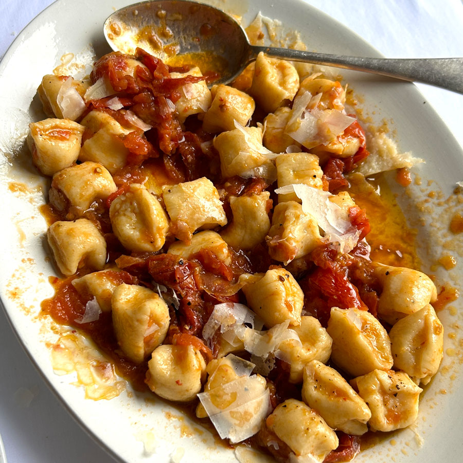 A Recipe For Slow Roasted Tomatoes With Ricotta Gnocchi