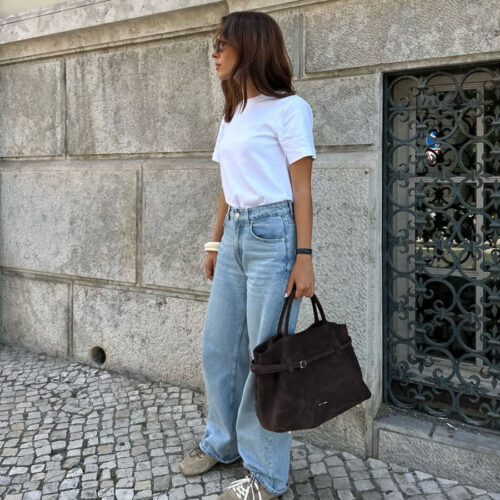 Suede bags trend