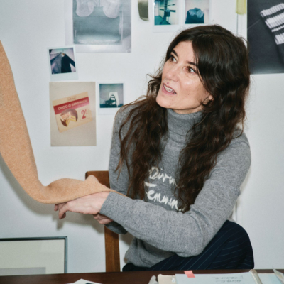 Designer Decks: Inside Bella Freud's Studio