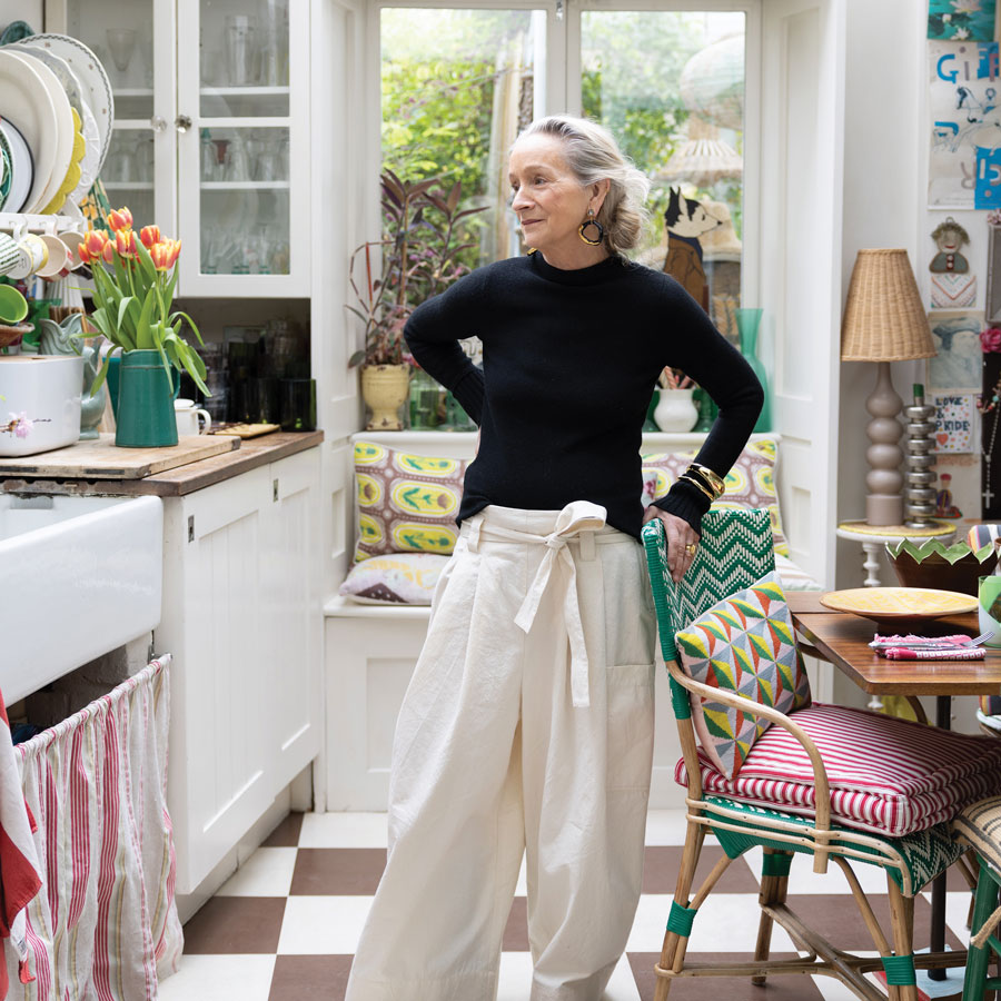 Designer Lucinda Chambers At Work