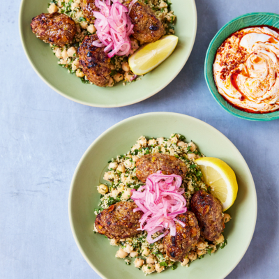 Jamie Oliver's Twist On A Moroccan Lamb Kofta Made In An Air Fryer