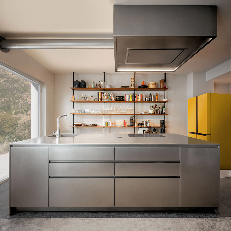 These Stainless Steel Kitchens Are Trending