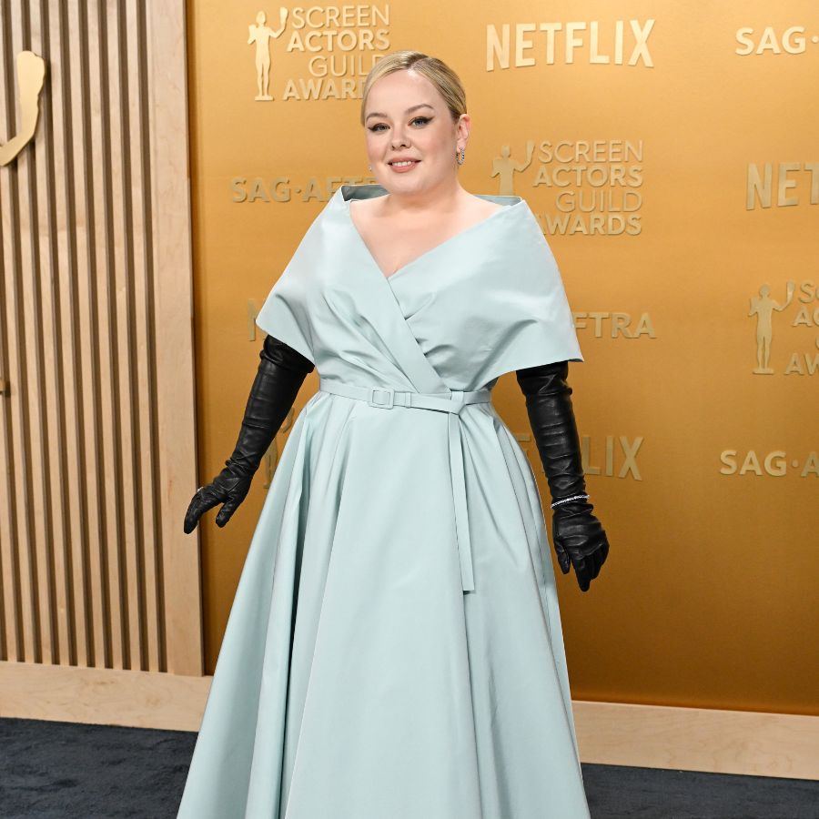 Nicola Coughlan Is A Vision In Dior At The 2025 SAG Awards