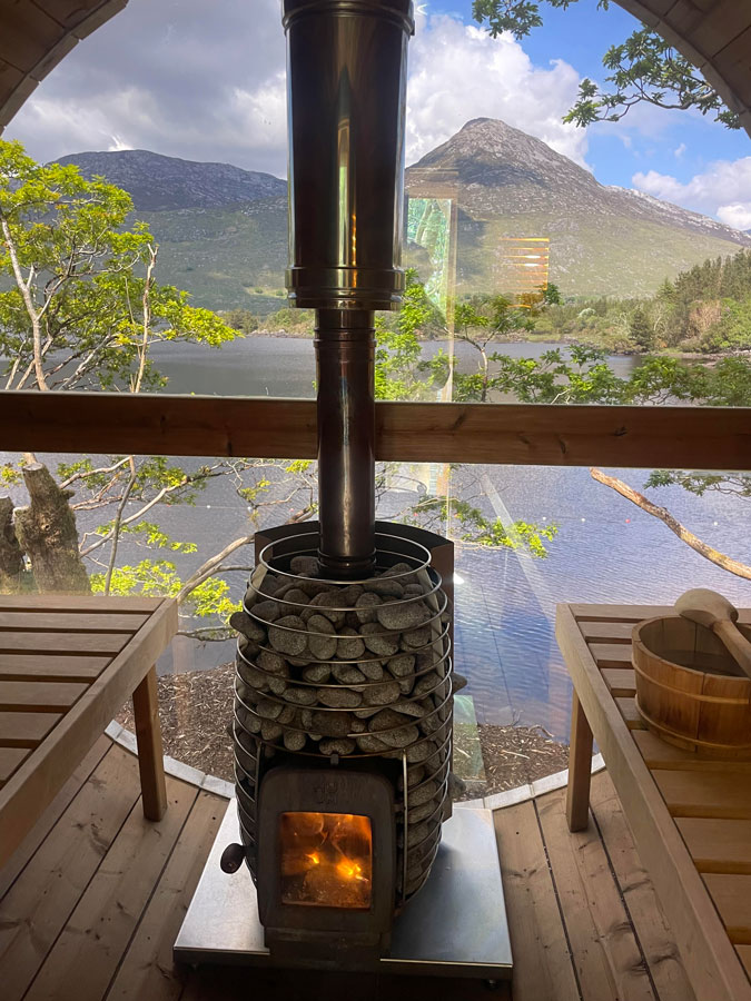 Ballynahinch---inside-sauna-