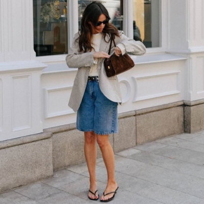 7 Cool Ways To Style Denim Shorts Now