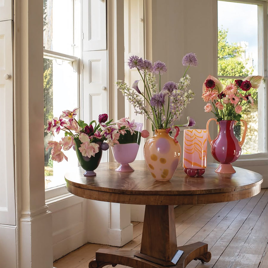 7 Chic, Colourful Vases For Summer