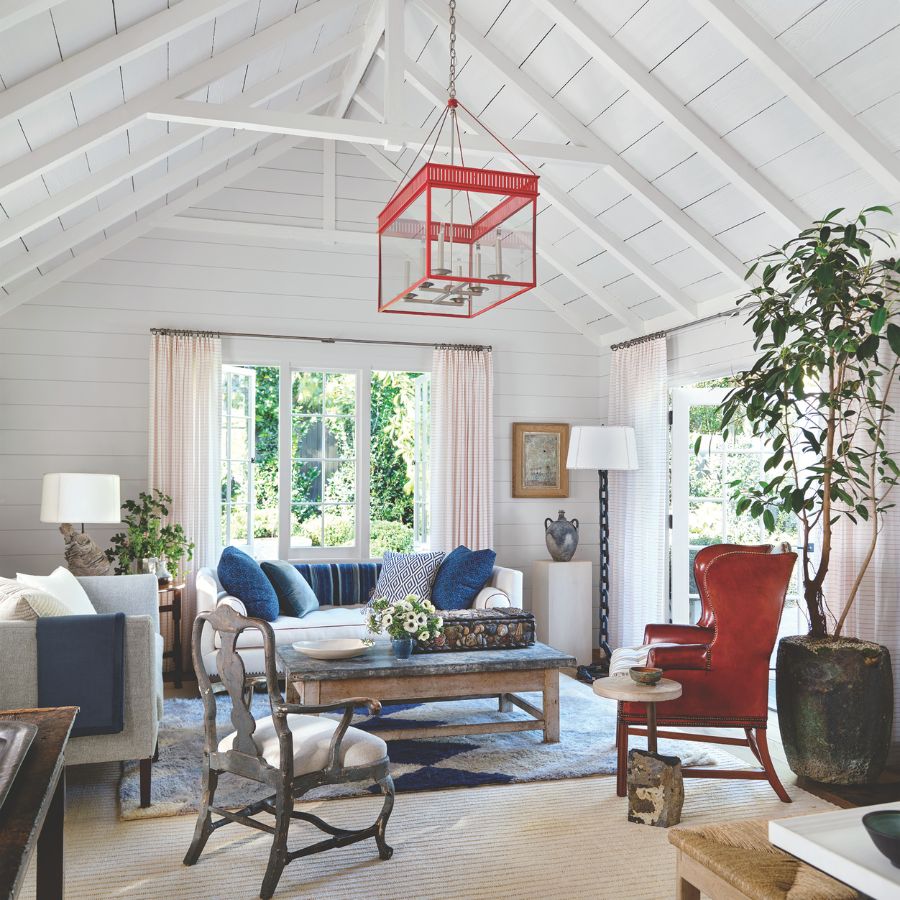 See Inside A Chic Seaside Cottage In California