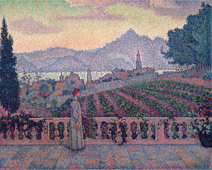 Signac,-'The-Terrace,-Saint-Tropez'