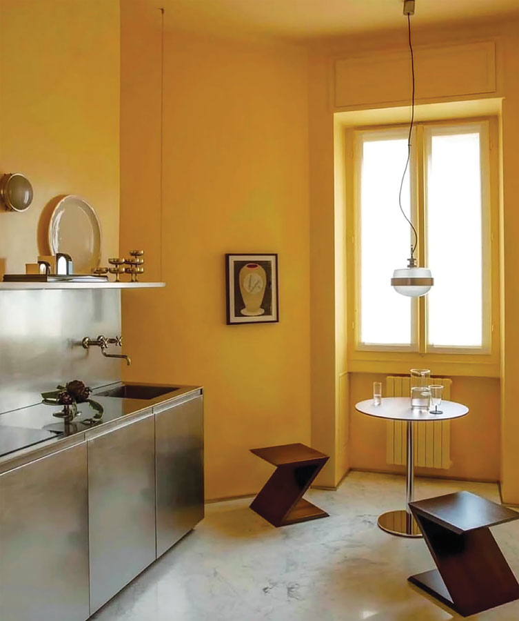 Yellow-kitchen