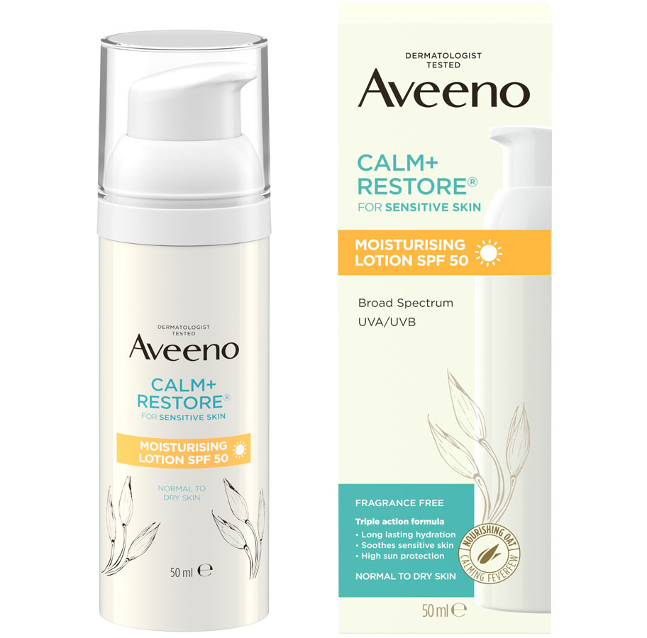 Aveeno-Calm-Restore-Moisturising-Lotion-SPF50