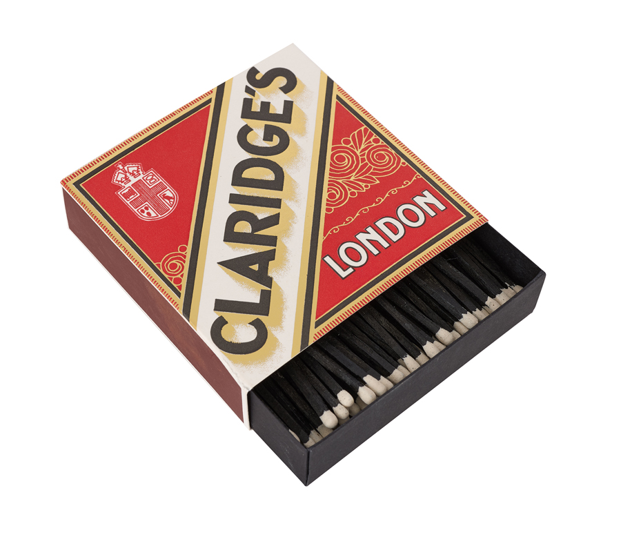 Claridge’s-Art-Deco-Matches-£15