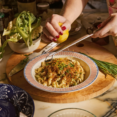 Alison Roman's Creamy Cauliflower Pasta With Pecorino Breadcrumbs