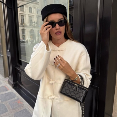 Minimal Fashion Girls Love This Olsen-Inspired Winter Jacket