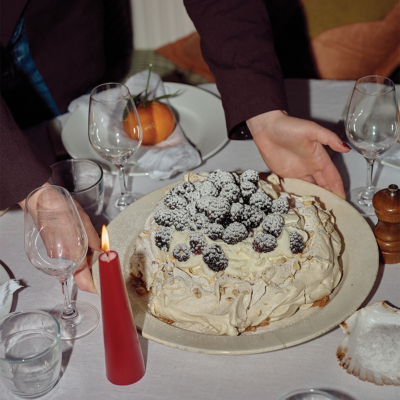 A Cracking Christmas Dessert: Hazelnut Pavlova With Marmalade Cream