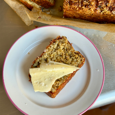 Make Your Own Protein Bread With Cottage Cheese And Oats