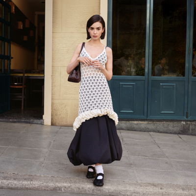 Actress Lily Collins On Her Playful Approach To Dressing