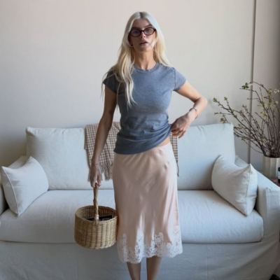 The 'It' Skirt Trend Of 2026? It's Recycled From Last Year, Actually