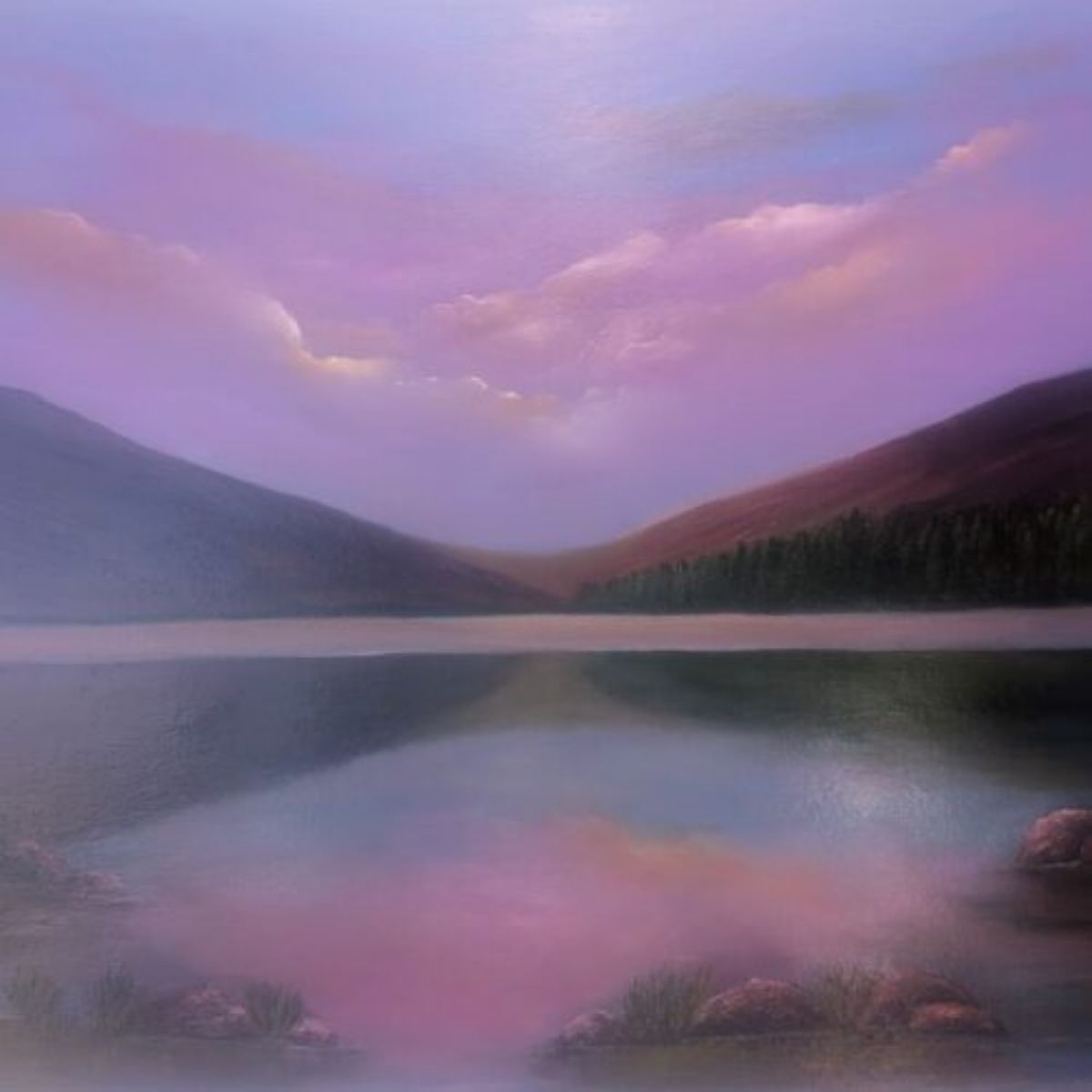 Irish artist Donna McGee is inspired by the wild, rugged coastlines and emotional landscapes of her home country